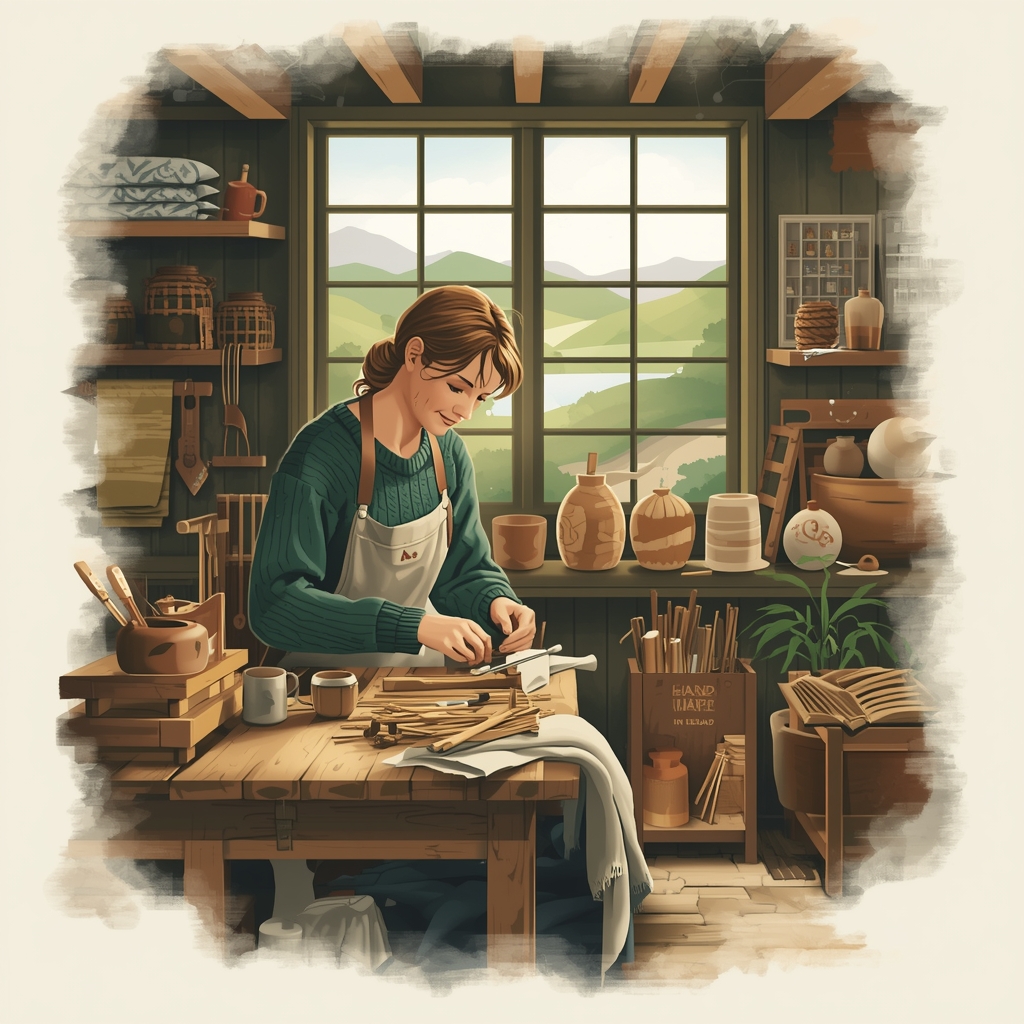 Artisan workshop interior